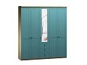 Шкаф распашной София РАХ - 17 МДФ Аквамарин