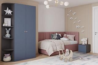 Шкаф распашной Стрекоза - 2 МДФ Космея