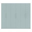 Шкаф распашной Калифорния - 6 Сумеречный Голубой