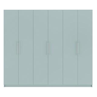 Шкаф распашной Калифорния - 6 Сумеречный Голубой