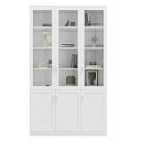 Книжный шкаф Библиограф - 3 №3 Белый