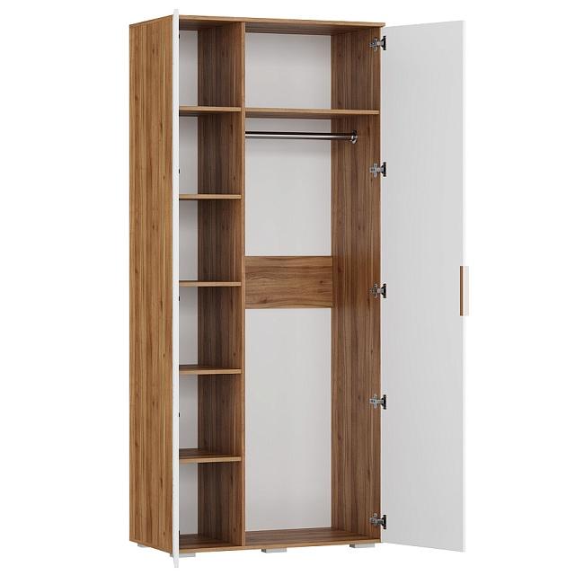 Шкаф распашной Асти - 2 Белый