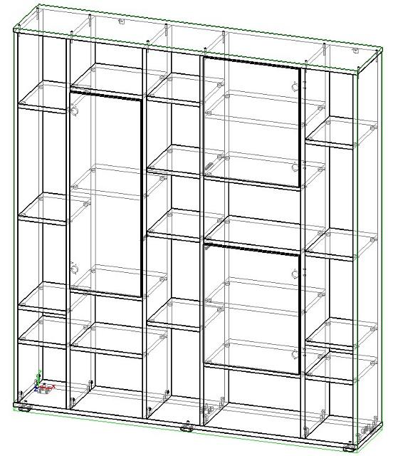 Стеллаж Куб - 2