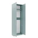 Шкаф распашной Калифорния - 2 с антресолью Сумеречный Голубой