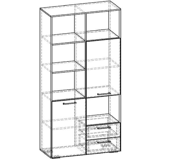 Стеллаж Бриз - 2.07