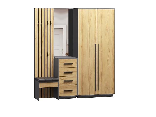 Прихожая Неаполь - 2 Графит