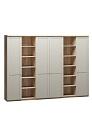 Шкаф распашной София РАХ - 25 МДФ Кастелло Медовый / Кашемир