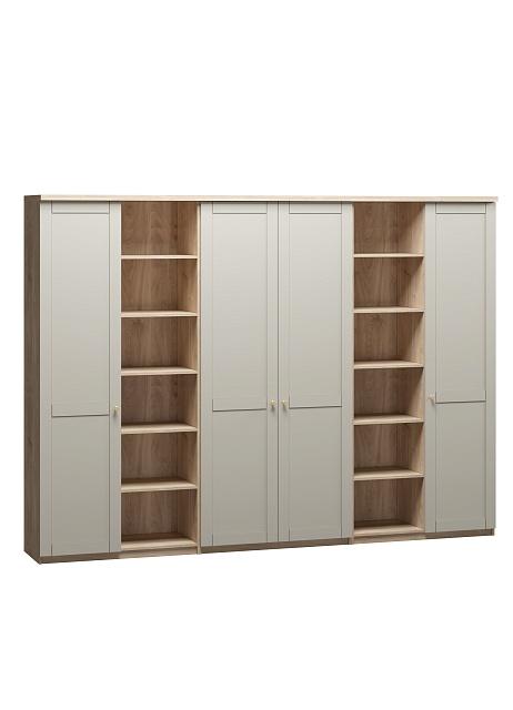 Шкаф распашной София РАХ - 25 МДФ Кастелло Медовый / Кашемир