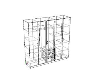 Шкаф распашной Престиж - 5.2