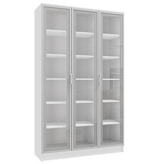 Книжный шкаф Альма - 13 Белый