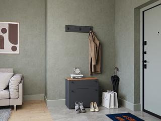 Прихожая Квели - 1 Графит