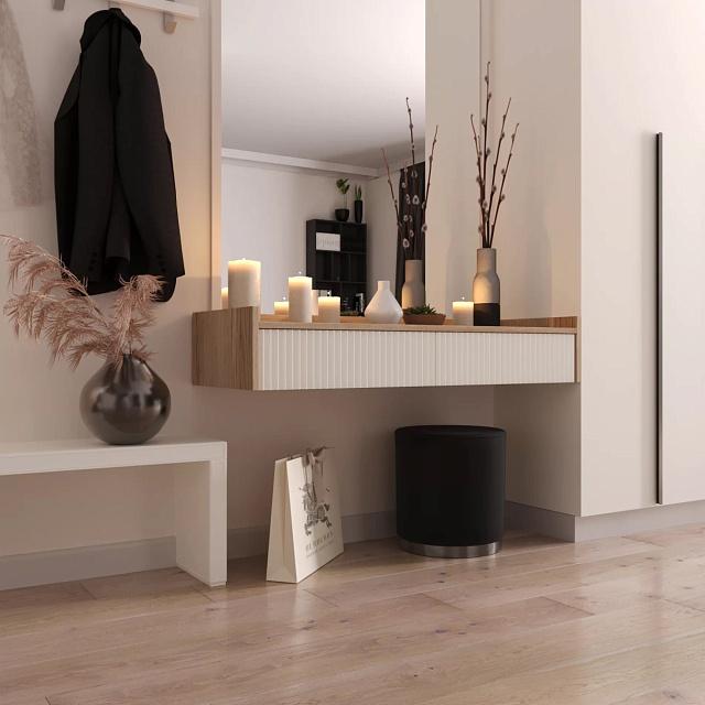 Тумба подвесная Салерно 2.1 Белый 2