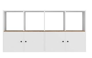 Стеллаж Оренсе - 8 Белый