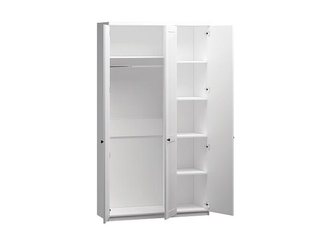 Шкаф распашной София РАХ - 1 МДФ Белый