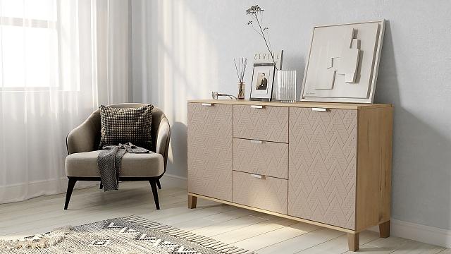 Комод Марвин Йорк - 4 Роза