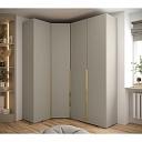 Шкаф угловой Мори - 11 Кашемир