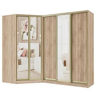 Шкаф-купе угловой Ромео - 9 Дуб Сонома