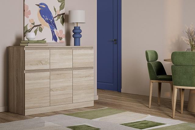 Комод Мальм - 24 Дуб Сонома