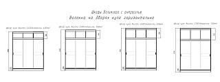 Шкаф-купе Валмиера NEW - 7А Дуб Сонома