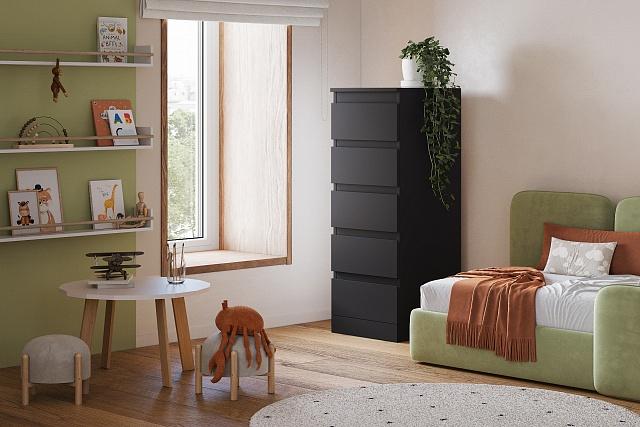 Комод Мальм - 28 Черный