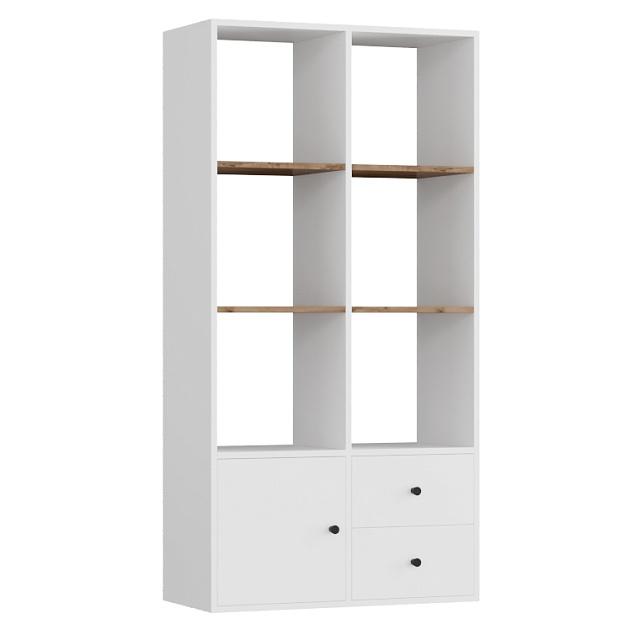 Стеллаж Оренсе - 9 Белый