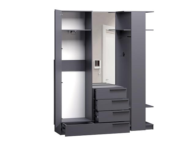 Прихожая Лорена Пакс - 6 Графит