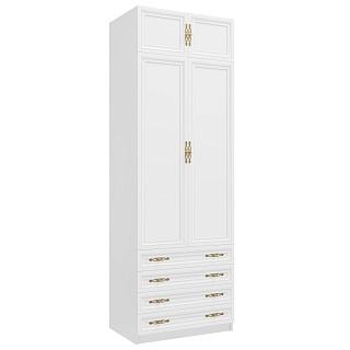 Шкаф распашной Карлос - 030 Белый