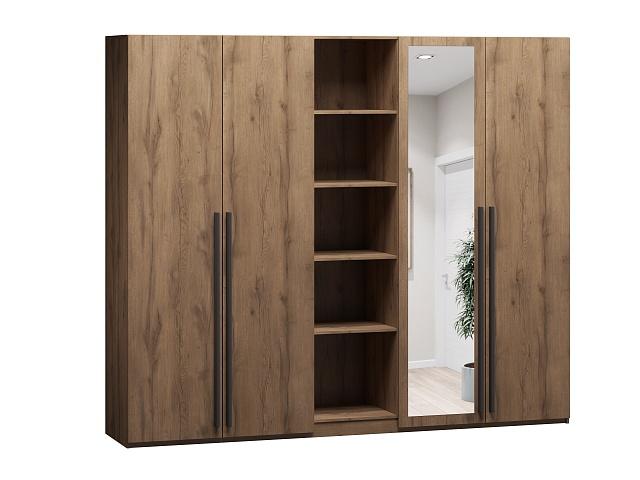 Шкаф распашной Лорена Пакс - 2.2 Дуб Табачный