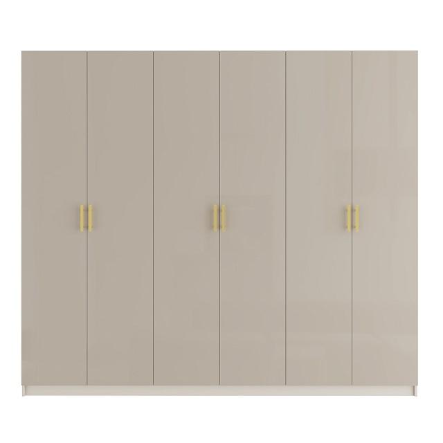 Шкаф распашной Браззавиль - 6 Грейдж