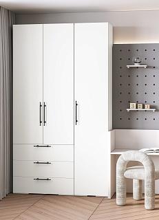 Шкаф распашной Мори-Хелена - 6 Белый