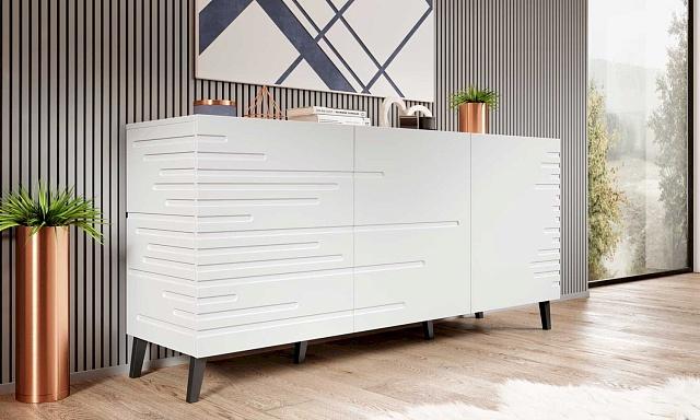 Тумба под ТВ Нова - 1 Белый