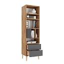 Стеллаж Скарлет - 2 Графит