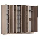 Шкаф распашной Бонди - 5 Капучино