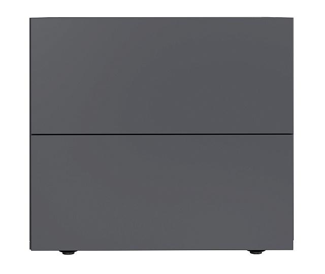 Тумба прикроватная Сия - 2 Графит