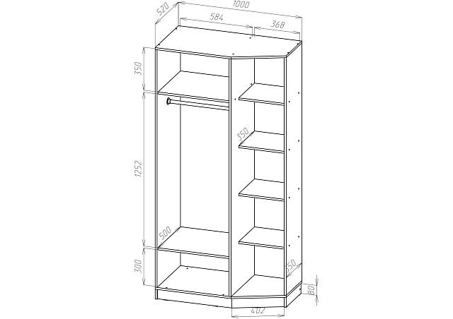Стеллаж Сокол - 6