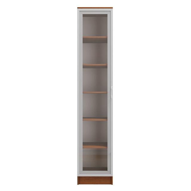 Книжный шкаф Альма - 1 Орех Экко