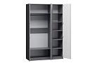 Шкаф распашной Стрекоза - 3 МДФ Графит