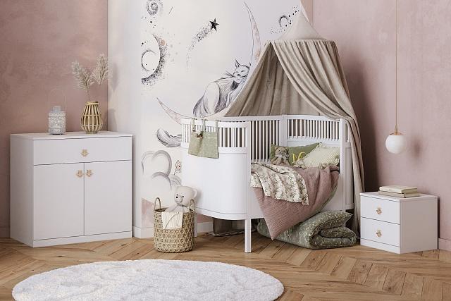 Детская стенка Скарабей Mini - 3 Белый