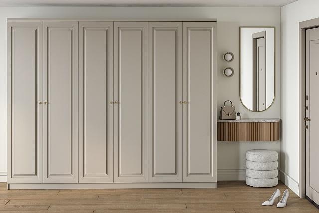 Шкаф распашной Миссури - 6 Кашемир