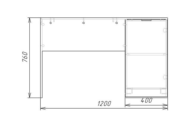 Письменный стол Тоди Графит