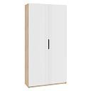 Шкаф распашной Астрис - 3 Белый