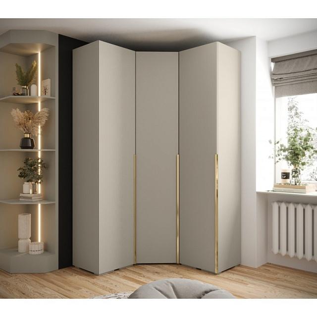 Шкаф угловой Мори - 10 Кашемир