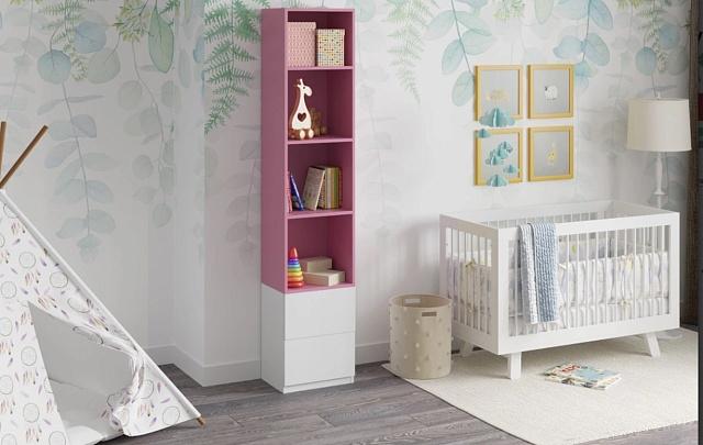 Стеллаж Олли - 2 Лаванда