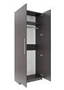 Шкаф распашной Калифорния - 2 Графит