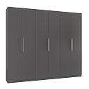 Шкаф распашной Калифорния - 6 Графит