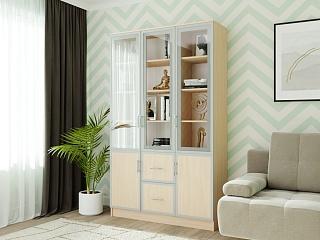 Книжный шкаф Альма - 16 Дуб Молочный