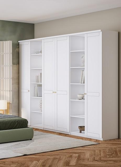 Шкаф распашной София РАХ - 25 МДФ Белый