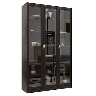 Книжный шкаф Библиограф - 3 №1 Венге