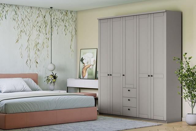 Шкаф распашной София РАХ - 13 МДФ Кашемир