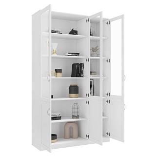 Книжный шкаф Библиограф - 3 №3 Белый